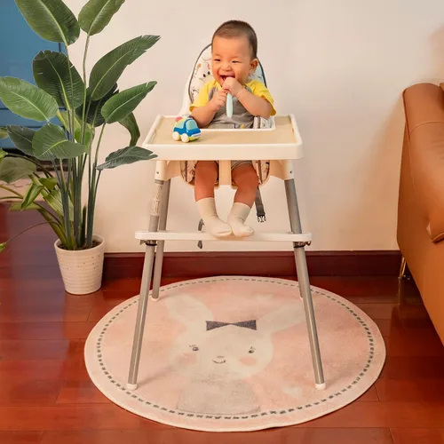 Miniatura 3 de Cojín inflable de apoyo para silla alta IKEA, cojín para silla alta de bebé con impresión colorida, cojín inflable incluido (dinosaurios)