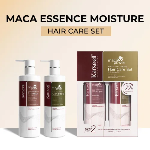 Miniatura 2 de Karseell Juego de champú y acondicionador de tratamiento capilar con colágeno para cabello seco dañado, todo tipo de cabello, 16.9 floz + 16.9 floz