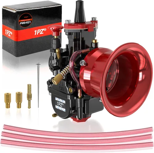 1PZ PW0-K21 PWK - Carburador de 1.82 pulgadas para reemplazo de carburador, rendimiento universal para motocicletas Pit Dirt Bike Off Road ATV Quad