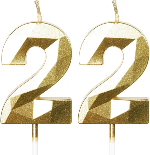 Miniatura 235 de Velas de cumpleaños número 15, velas número 15, velas de feliz cumpleaños de oro rosa para pastel, decoraciones de cobertura de pastel de diseño 3D