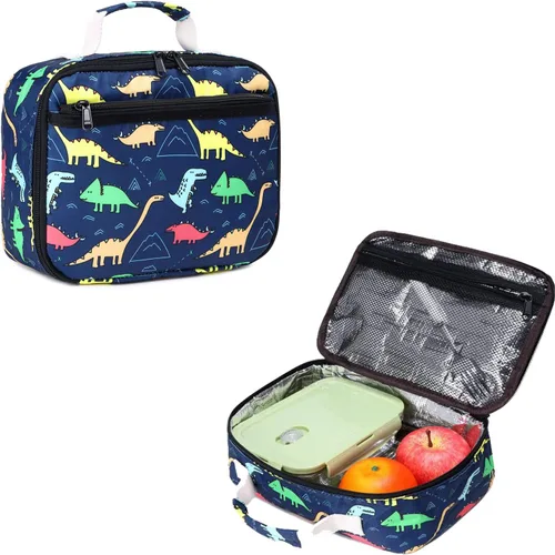 Miniatura 6 de CAMTOP - Conjunto de mochila y lonchera con estampados divertidos para niños de preescolar y primaria), Y0058-2