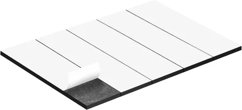 Miniatura 8 de Tiras magnéticas autoadhesivas, paquete de 10 cintas magnéticas adhesivas de 3 x 3/4 pulgadas (2.953 x 0.787 x 0.079 in)