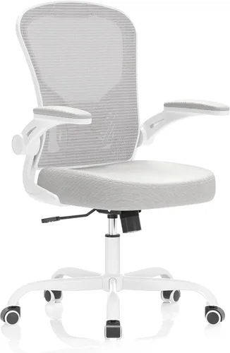 Miniatura 11 de Synorla Silla de oficina, sillas de escritorio ergonómicas de 330 libras de capacidad, silla de computadora de malla con respaldo alto
