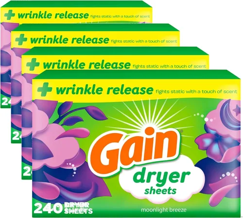 Miniatura 11 de Gain Hojas para secadora, aroma Moonlight Breeze, 120