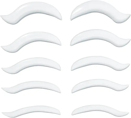 Miniatura 9 de Libeauty Barras de elevación de pestañas, almohadillas coreanas sin pegamento, diseñadas para levantamiento de pestañas de ojos abiertos, varillas