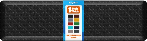Miniatura 12 de StepRite Tapetes de cocina de 1 pulgada de grosor para el piso, alfombras de cocina antifatiga, antideslizantes, alfombra de cocina impermeable