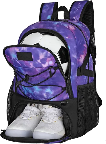 Miniatura 8 de Goloni Soccer Backpack,Basketball Backpack with Ball Compartment & Shoe Compartment,Backpack for Basketball,Soccer