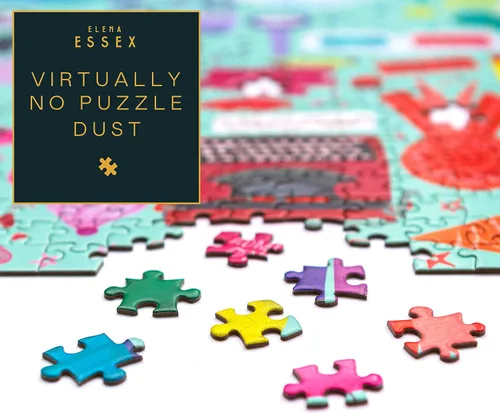 Miniatura 5 de Rompecabezas de Elena Essex para Adultos 1000 Piezas - Cosas Favoritas Rompecabezas Rompecabezas de 1000 Piezas Rompecabezas de Arte Divertido
