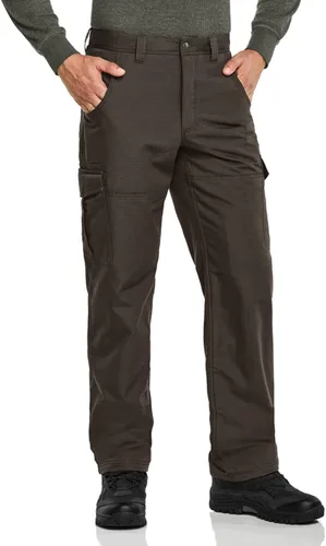 Miniatura 8 de CQR - Pantalones tácticos de invierno para hombre, diseño térmico tipo cargo con forro de vellón para exteriores, esquí, nieve y senderismo