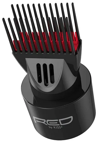 Red by Kiss Peine Universal Desenredante para Secador de Pelo para Peinado del Cabello – Compatible con todos los Secadores de Pelo