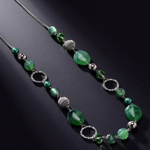 Miniatura 4 de Pearl & Club - Collar largo con cuentas para mujer