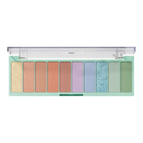 e.l.f. Paleta de Sombras de Ojos Perfect 10, Diez Tonos Ultra-Pigmentados Brillantes y Coloridos, Fórmula Difuminable, Vegano y Libre de Crueldad,