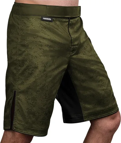 Miniatura 10 de Hayabusa Pantalones cortos Hexagonales para ejercitarse y practicar MMA. Gris