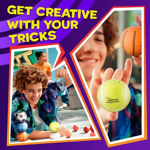 Miniatura 3 de Bolas Originales ZZZOPA para Jugar: ¡ACE! Bola de Estrés para Jugar de la Colección Divertida Juguetes para la Ansiedad para Niños: ¡Gírala