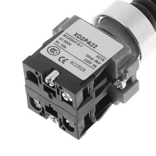 Miniatura 9 de 2NO Joystick Switch AC 380V DC 220V Momentary Spring Retorno para Control Industrial y Operaciones de Máquina