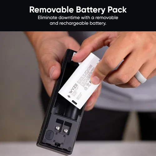 Miniatura 6 de WYZE Timbre inalámbrico Duo Cam con video (timbre incluido), funciona con pilas, video Full HD 2K, 2 cámaras (personas y paquete), audio de 2 vías
