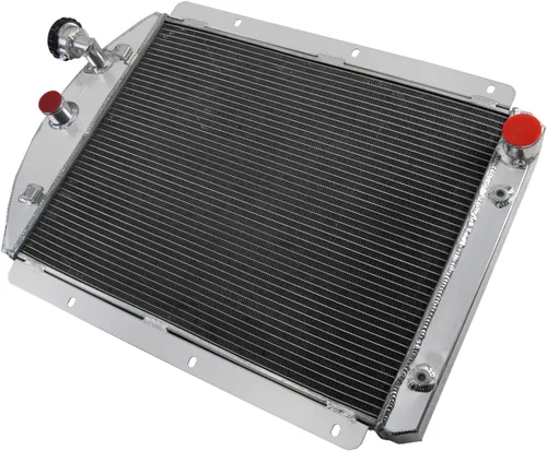 Miniatura 4 de Radiador de aluminio de 3 filas para camioneta Chevy 1941-1946 V8 AT/MT 1942 1943 1944 1945 41 42 43 44 45 46