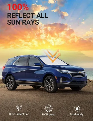 Miniatura 126 de Proadsy Parasol plegable para parabrisas delantero 2026, ajuste personalizado, accesorios para CRV SUV LX EX EX-L EX-L Navi Touring 2017-2022