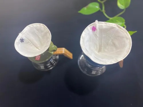 Miniatura 7 de ATHIA - Filtro de café ATHIA para Hario V60 tamaño 01, filtro de tela reutilizable en forma de cono 100% algodón, paquete de 3 para goteros pequeños