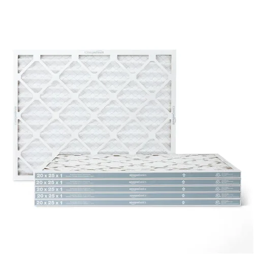 Miniatura 16 de Amazon Basics Paquete de 6 filtros de aire de 20 x 20 x 1 para horno de CA MERV 11 (tamaño real: 19.75 x 19.75 x .75 pulgadas)