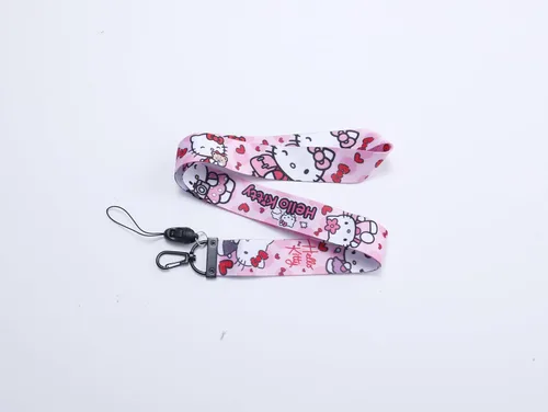 Miniatura 6 de G-Ahora Cartera de anime para mujeres y niñas, monedero de anime, tarjetero con cordón, Gatito C, Cartera novedosa