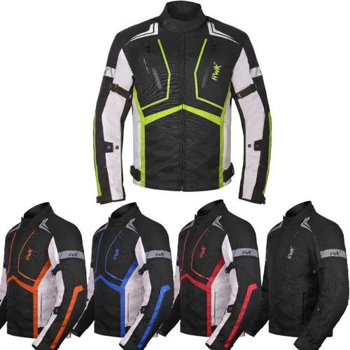 Miniatura 9 de Chaqueta de moto para hombre CE Blindado, Impermeable, para todo clima, M