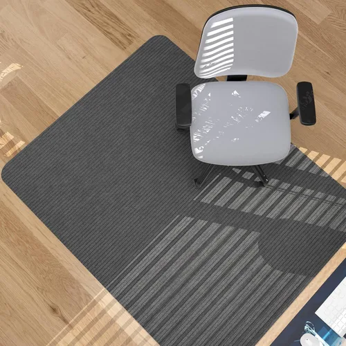 Miniatura 11 de Placoot Tapete para silla de escritorio para suelo de madera dura y azulejos 55"x35" Tapete para silla de oficina para sillas rodantes Grande