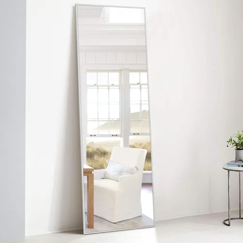 Miniatura 30 de KIAYACI - Espejo para pared de cuerpo completo, espejo para dormitorio o vestidor, se puede colocar de pie, colgado o apoyado contra la pared