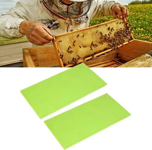 Miniatura 2 de Hztyyier 2 piezas de prensa de cera de abejas, cera de silicona para hacer velas flexible de colmena para hacer velas, herramienta de apicultor