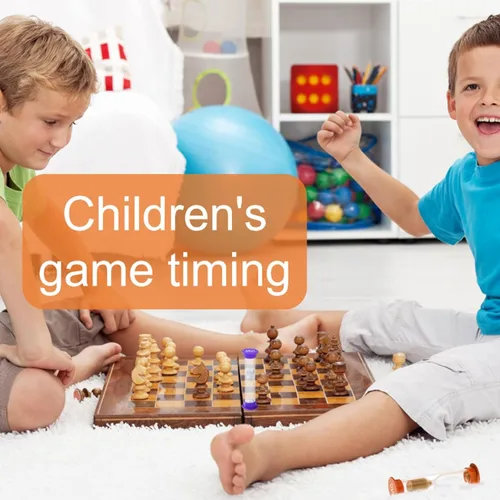 Miniatura 4 de Juego de 8 relojes de arena coloridos para niños, 20 segundos, 30 segundos, 1 minuto, 2 minutos, 3 minutos, 4 minutos, 5 minutos, 10 minutos