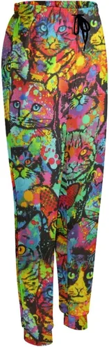 Miniatura 5 de Rainbow Cats Casual Sweatpants for Women High Waisted Jogger Pants Sport Trousers with Pockets