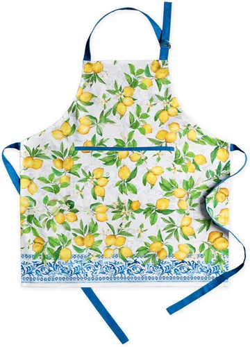 Miniatura 85 de Maison d' Hermine Delantal 100% de algodón para mujeres con bolsillo de cocina delantal de chef para hombres para cocinar primavera verano 001