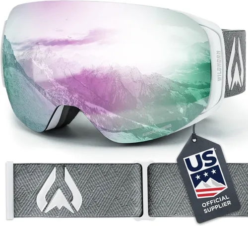 Miniatura 21 de Wildhorn Roca - Gafas de esquí para hombres y mujeres con protección antiempañamiento/arañazos 100% UV - Lente magnética - Gafas de nieve