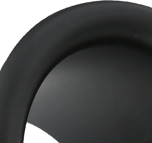 Miniatura 7 de Ymiko 3 1 4 soporte para secador de pelo pulgadas rizador 3 goma 4 insertos secador de pelo negro soplado metal encimera ojales anillos