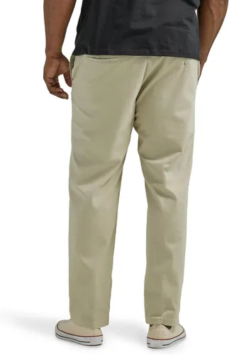 Miniatura 2 de Lee Pantalón regular de pierna recta de Extreme Motion para hombre, talla grande y alto, frente plana