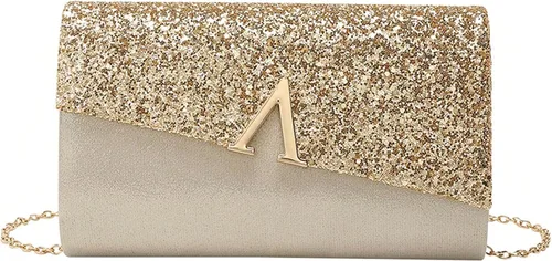 Miniatura 18 de LETODE Bolsos de mano para mujer, bolsos de noche y embragues para mujer, bolsos de sobre, bolsos de fiesta, baile de graduación, bolso de boda