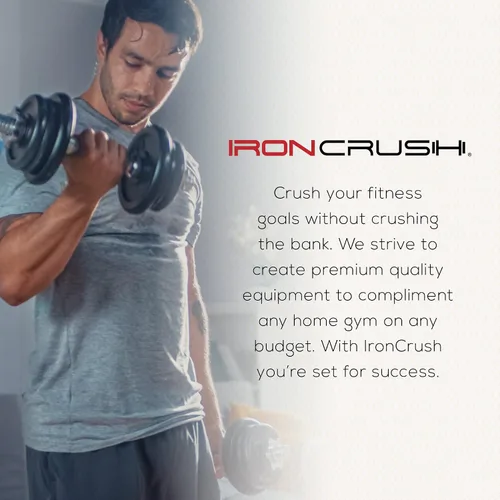 Miniatura 7 de Iron Crush Soporte para mancuernas con marco A, capacidad de peso resistente de 500 libras para el hogar o el gimnasio