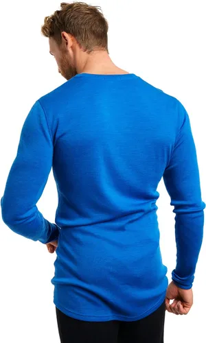 Miniatura 2 de Merino.tech - Camiseta de capa base de lana merino, camisetas térmicas de manga larga de 100% lana merino, de peso ligero, medio y pesado