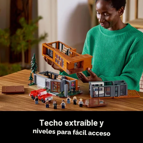Miniatura 4 de LEGO Ideas Twilight The Cullen House - Juego de colección para adultos a partir de 18 años - Manualidades de fantasía DIY para amantes de los libros