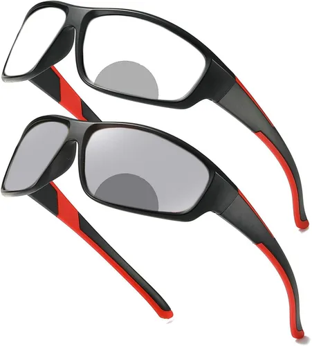 Miniatura 9 de Gafas de lectura bifocales fotocrómicas de transición para hombres y mujeres deportes al aire libre Presbicia gafas de sol lector