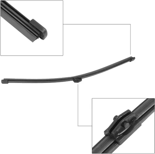 Miniatura 3 de X AUTOHAUX Juego de brazos de limpiaparabrisas trasero de 13.780 in 14 pulgadas para Audi A3 2013 2014 2015 2016 2017