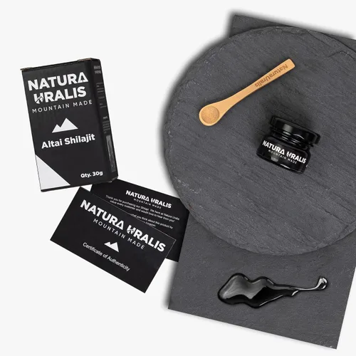 Miniatura 2 de Natura Uralis Altai Shilajit 1.06 oz de resina mineral Shilajit orgánica, formada naturalmente - Shilajit negro de las montañas de Altai