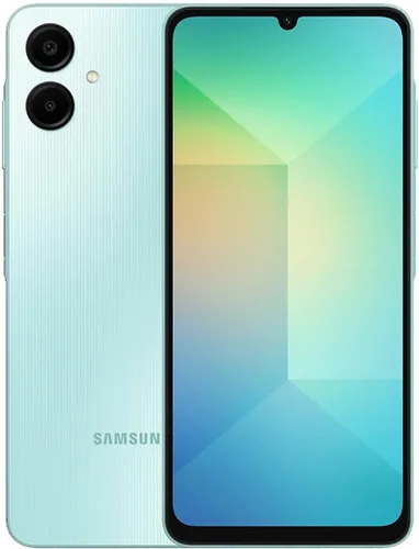 SAMSUNG Galaxy A06 4G LTE (128 GB + 4 GB) versión latina SM-A065M/DS (metro móvil Mint & Global) 6.7 pulgadas Dual Sim 50MP Dual Cam + (paquete de