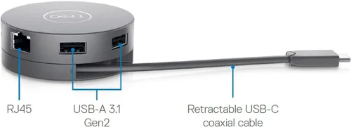 Miniatura 2 de Dell Adaptador multipuerto USB-C 7 en 1 - DA310