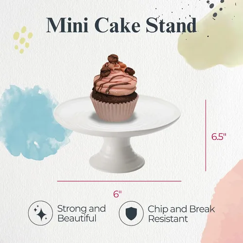 Miniatura 2 de Portmeirion Sophie Conran - Soporte para tartas, mini, color blanco