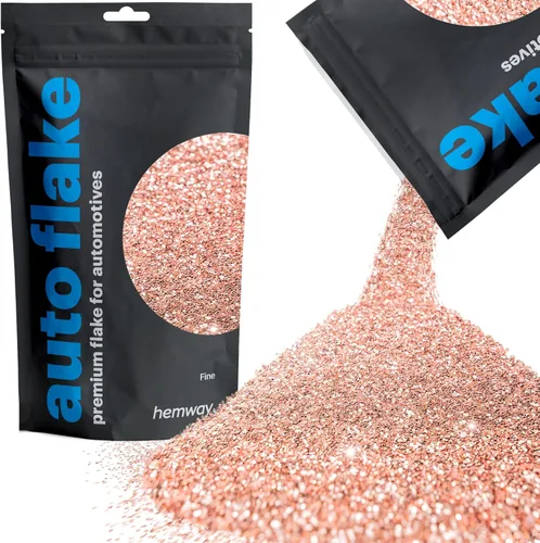 Miniatura 23 de Hemway Auto Flake Glitter FINE 1/64" 0.015" 0.4mm 375 micras Aditivo de Pintura en Hojuelas Metálicas 100g para uso con Pintura en Aerosol para Azul