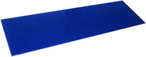 Miniatura 3 de LTL Home Products Kit de estante de pared de vidrio rompecabezas, 7 "x 36", azul puente