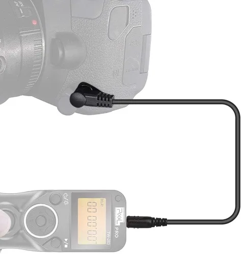 Miniatura 4 de Cable de conexión para obturador de cámara de 0.138 in-DC0, enchufe de conexión de cámara de 0.138 in, cable compatible con cámaras Nikon