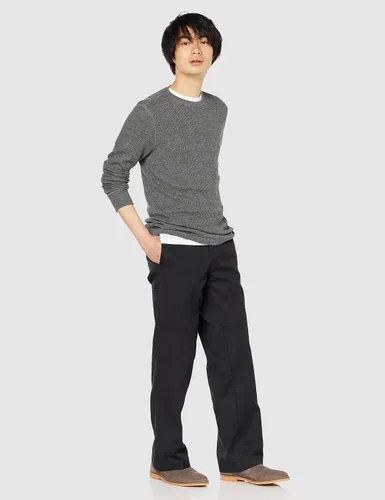 Miniatura 2 de Tienda Essentials - Camisa de manga larga con ajuste regular de punto de gofre para hombre