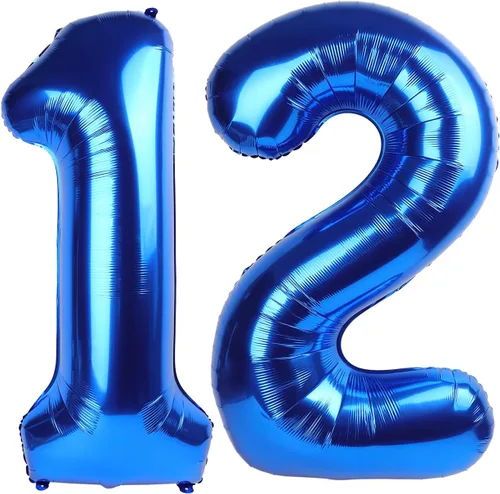 Miniatura 277 de Globo de cumpleaños número 4 dorado de 40 pulgadas, globos gigantes del número cuatro 14 24 34 40 44 2024, globos grandes de lámina de mylar para Oro